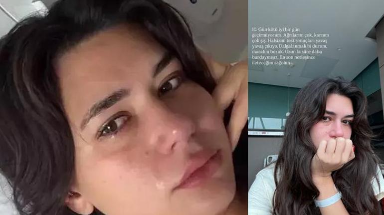 Hastane paylaşımı sevenlerini korkutmuştu 10. gün diyerek son durumunu paylaştı