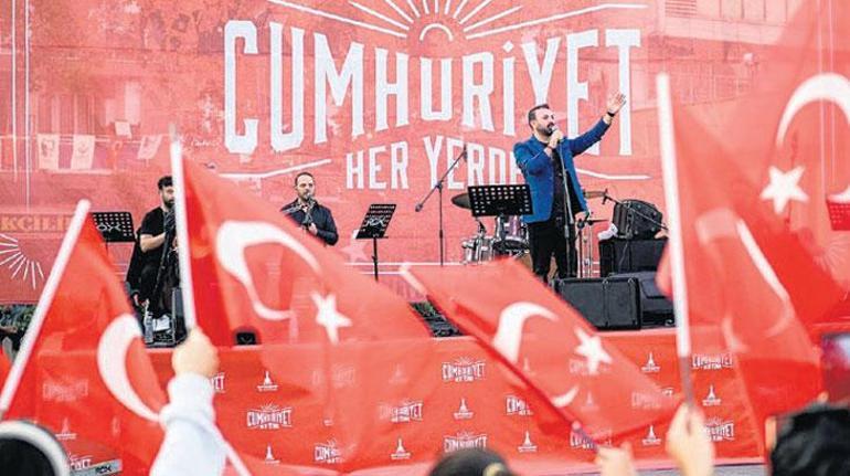 Cumhuriyet coşkusu İzmir’i sardı