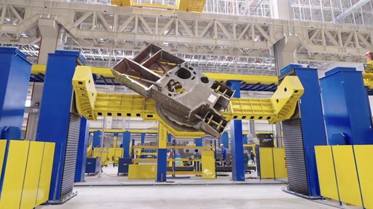 Altay Tankı için yerli üretim robotlar yüksek hassasiyetle görevde