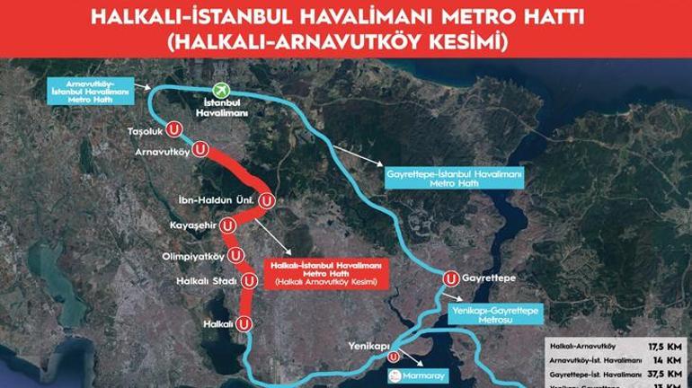 İstanbul'a yeni metro hattı: Uraloğlu, açılış tarihini duyurdu 2 İstanbula yeni metro hattı: Bakan Uraloğlu açılacağı tarihi açıkladı
