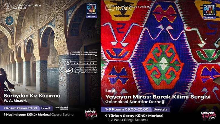8 ay, 20 şehir, milyonlarca ziyaretçi Antalya’da Kültür Yolu Festivali finali başlıyor