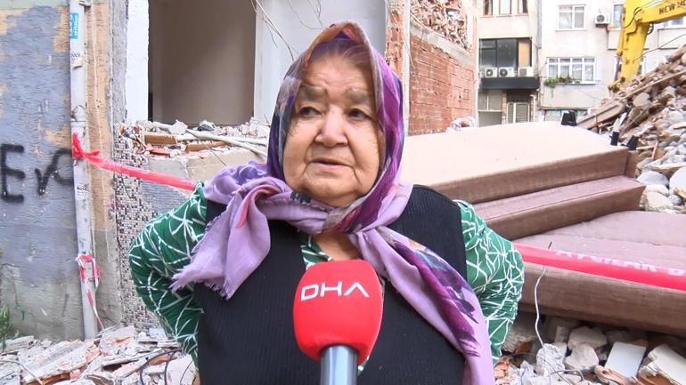 Zeytinburnunda şaşkına çeviren görüntü Behiye teyze: Duvarımı istiyorum