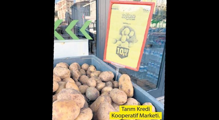 Depo dönemi geldi patates makası açtı