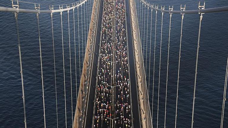 Türkiye İş Bankası 47. İstanbul Maratonu başladı 43 elit atlet katıldı
