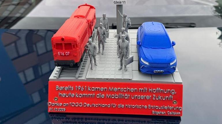 TOGGu almaya maketle geldi: Araba Almanların da çok hoşuna gitti