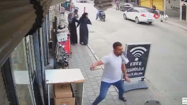 6909e74ab825a93f9900ec5e Hayat kurtaran refleks kamerada: Sanki biri kafamı sola çevirdi