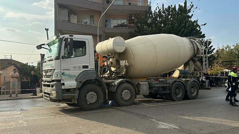 690ddab6f673ab5ac3670518 Beton mikseri çarpan kadın öldü! Torununu kenara çekerek kurtardı