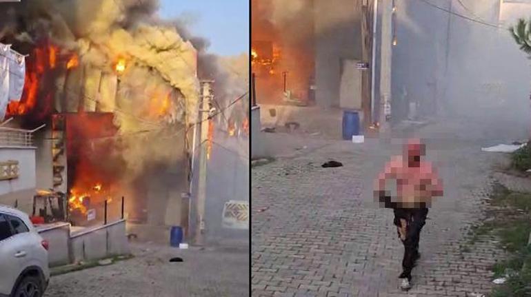 690f3b2fb825a93f990107d1 Kocaeli'deki yangın faciasının ilk anları! Görüntüler ortaya çıktı: İçeride insanlar bağırıyordu