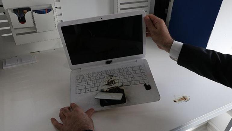69104b46f673ab5ac3670f6f Bomba gibi patladı! Eskişehir’de dizüstü bilgisayar alev aldı: O anlar kamerada