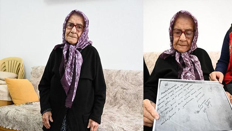 6910641cf673ab5ac367108f Atatürk'ün verdiği soyadı 79 yıldır gururla taşıyor! Cumhuriyet ile yaşıt Rana nine: 'Her 10 Kasım'da dualar okurum'