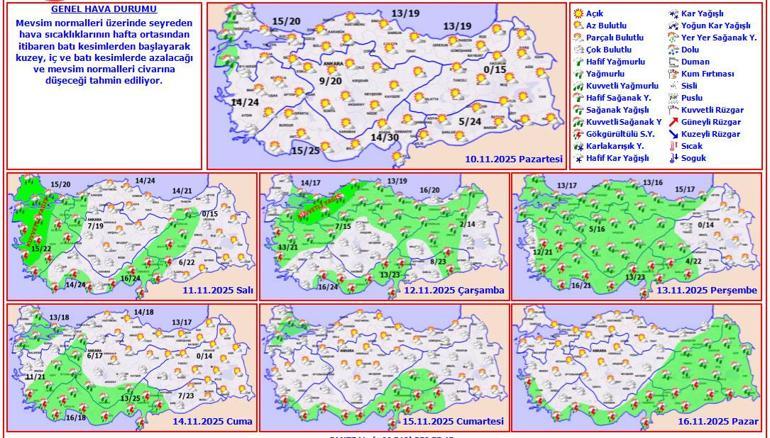 6910811936206bb89d50ab35 SON DAKİKA HAVA DURUMU HABERİ: Meteoroloji bu hafta için uyardı! Soğuk ve sağanak geliyor: İstanbul, Ankara, İzmir…
