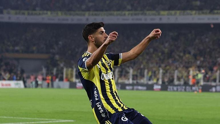 Fenerbahçede Marco Asensio ilke imza attı Tekrar sahnede
