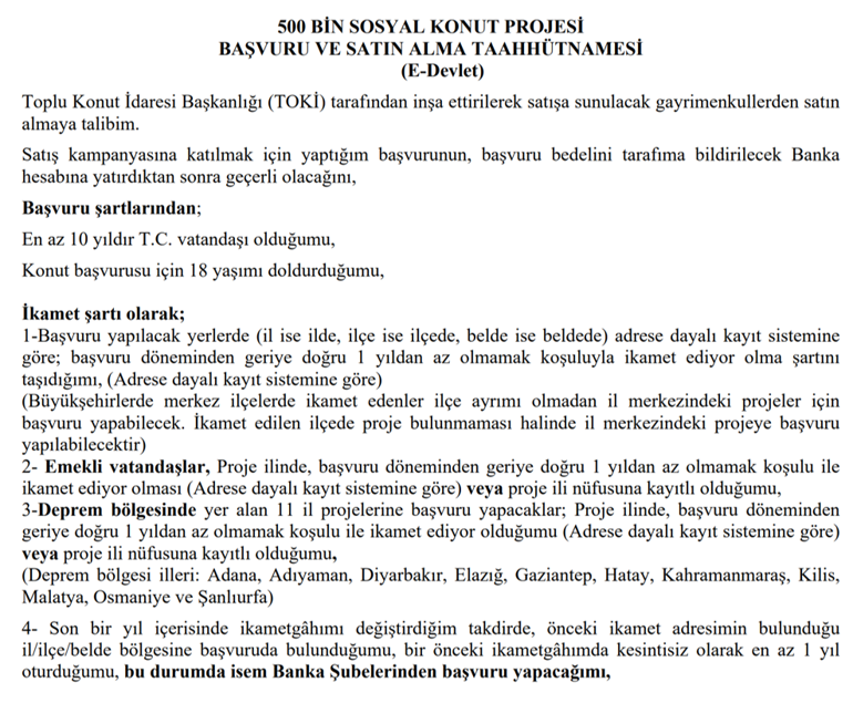 TOKİ konutları kiraya verilebiliyor mu İşte 500 bin konut kampanyasının şartları