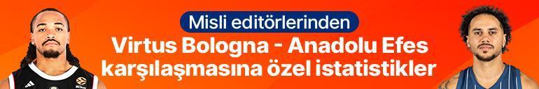 Misli editörlerinden Virtus Bologna - Anadolu Efes karşılaşmasına özel istatistikler