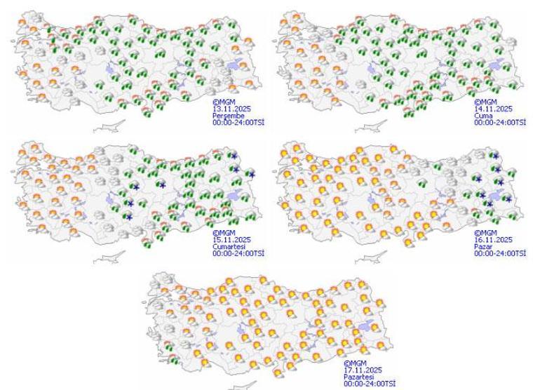 691472230a360c93d58f73a0 SON DAKİKA | Meteoroloji kar yağışı beklenen illeri tek tek açıkladı!