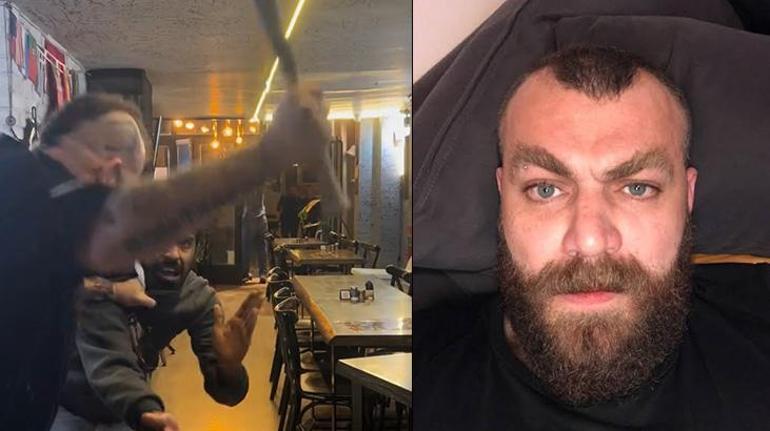 Beyoğlunda çalışanını beyzbol sopasıyla darbeden dizi oyuncusu gözaltına alındı