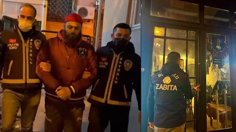 Beyoğlunda çalışanını beyzbol sopasıyla darbeden dizi oyuncusu gözaltına alındı