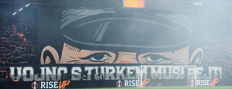 Viktoria Plzen-Fenerbahçe maçındaki skandal pankarta UEFAdan ceza