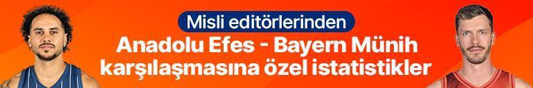 Misli editörlerinden Anadolu Efes - Bayern Münih karşılaşmasına özel istatistikler