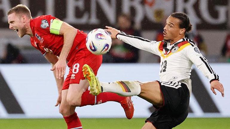 Almanyada Galatasarayın yıldızı Leroy Sane sahneye çıktı Verilen şansı değerlendirdi