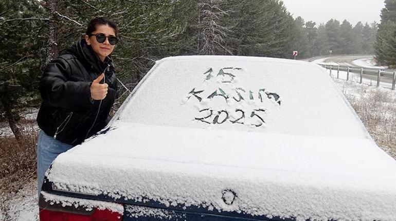 Birçok kent bembeyaz Kar kalınlığı 40 santimetreye ulaştı