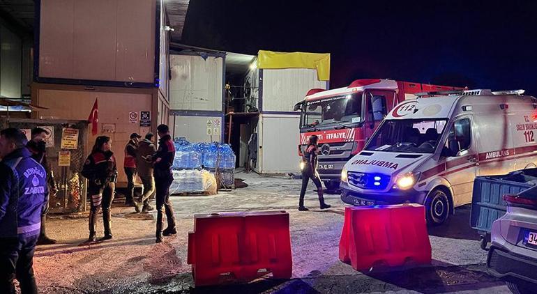 Beyoğlunda metro inşaatında çökme 1 işçi hayatını kaybetti