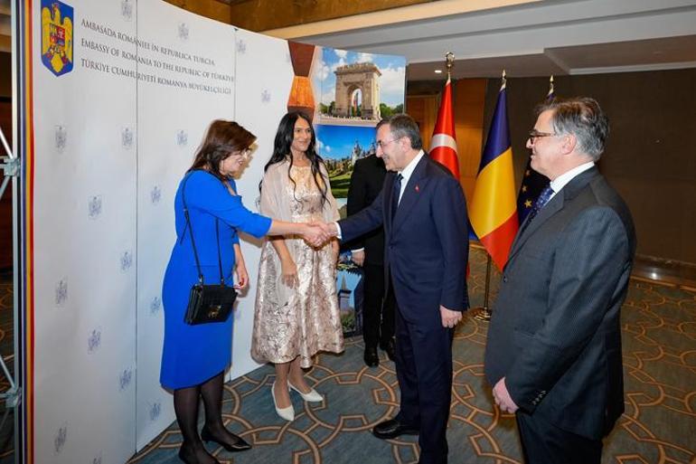 Cumhurbaşkanı Yardımcısı Yılmaz, Romanya Milli Günü Programında konuştu