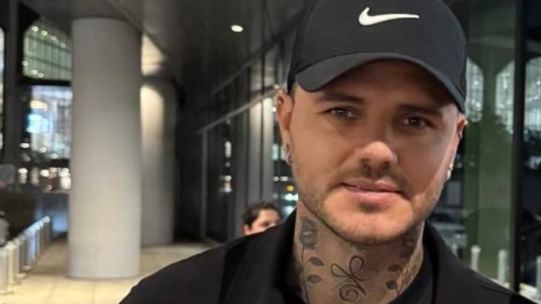 Galatasarayın yıldızı Icardi, Arjantinden İstanbula döndü