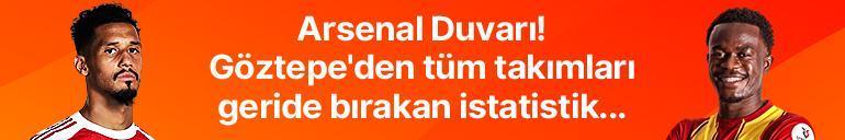 Arsenal savunması duvar gibi Göztepeden tüm takımları geride bırakan istatistik... İşte Misli’den milli ara dönüşü dikkat çeken bilgiler