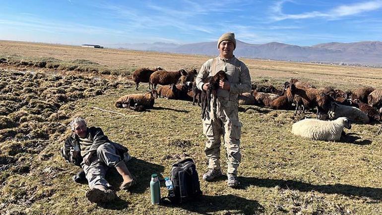 Kayıp çobandan iyi haber geldi 2 gün sonra arazide böyle bulundu