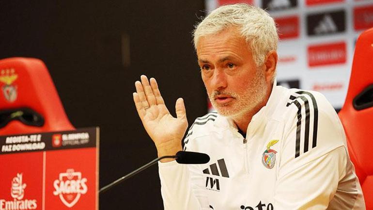 3. lig ekibine zorlanan Benficada Jose Mourinho çılgına döndü Bana ihanet edeni sevmem