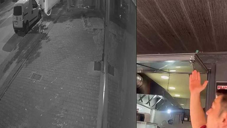Pilavcıya camdan giren hırsız yemek yapmaya kalktı Gaz kapalı olunca planı bozuldu