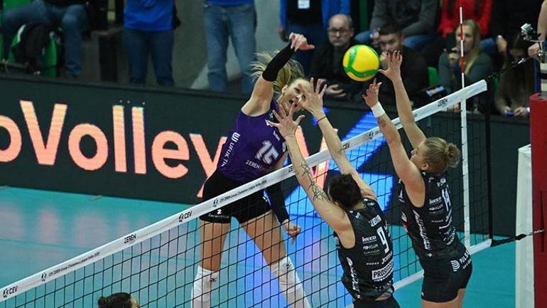 Şampiyonlar Liginde Zeren, Imoco karşısında galibiyeti kaçırdı