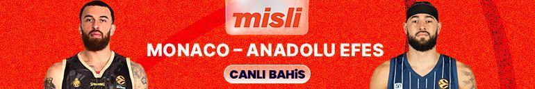 Anadolu Efes, EuroLeaguede Monaco deplasmanında Maçın heyecanı canlı yayın, canlı sohbet ve Şampiyon Oranlar ile Mislide