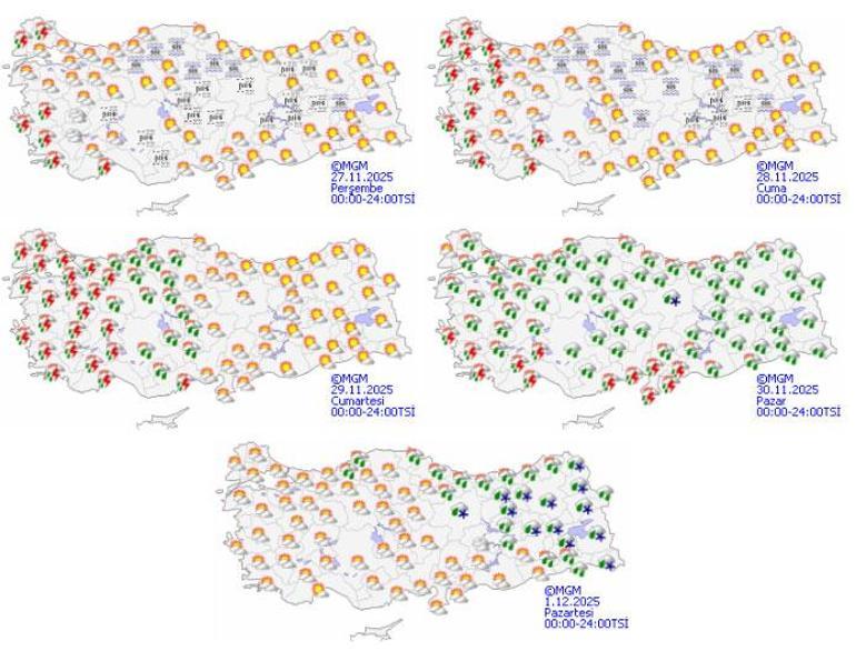 Son dakika... Meteoroloji’den tüm yurt için uyarı geldi Kar ve sağanak alarmı: İstanbul, Ankara ve İzmir…