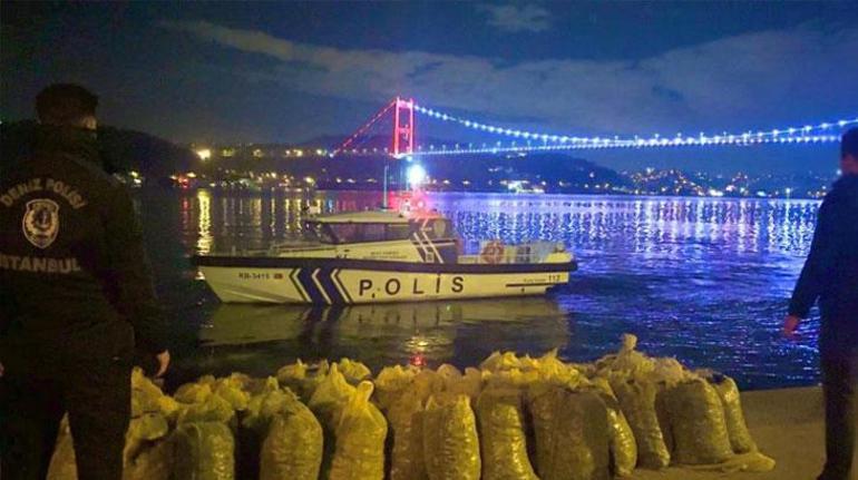 İstanbul’da ele geçirildi Tam 2 ton 350 kilogram canlı midye