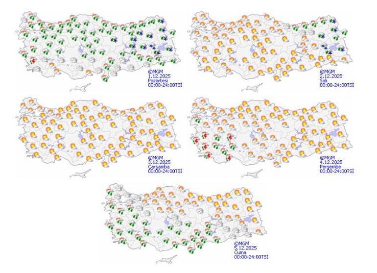 Meteoroloji’den yeni uyarı Kar, sağanak ve soğuk hava: Günlerce devam edecek