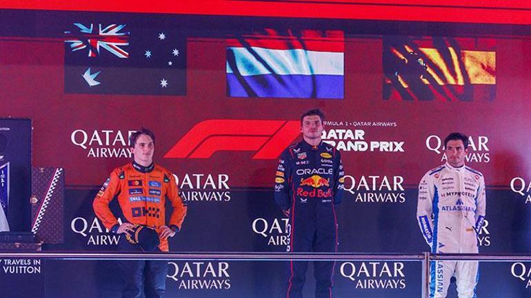 Formula 1 Katar yarışını Verstappen kazandı, şampiyonluk son yarışa kaldı
