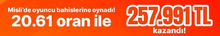 Misli’de oyuncu bahislerine oynadı 20.61 oran ile 257.991 TL kazandı…