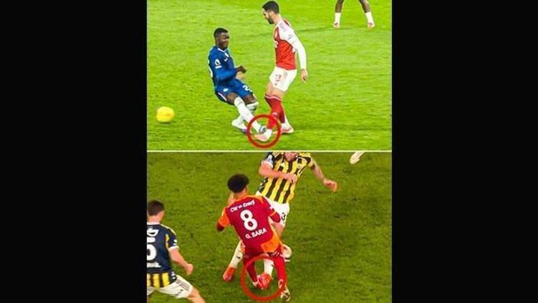 Avrupa basınında Fenerbahçe - Galatasaray yankısı Sanenin golü sonrası skandal