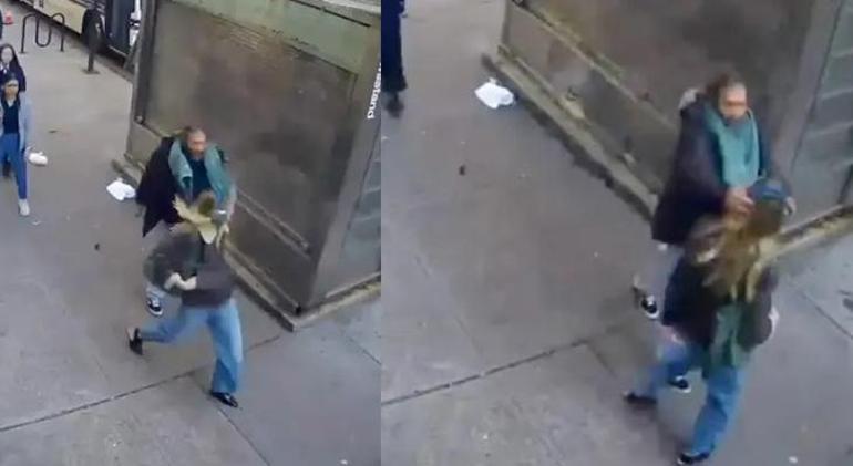 Üniversite öğrencisi sokak ortasında saldırıya uğradı Dehşet anları ortaya çıktı: ‘Beni yere fırlattı, 16 suçtan sabıkası varmış’