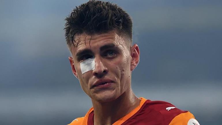 Derbide çarpışmışlardı Galatasarayın idmanında dikkat çeken görüntü