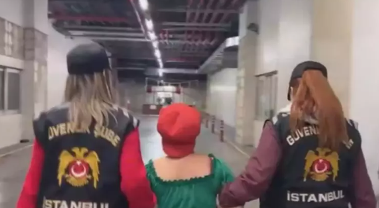 İstanbulda tasmalı kadın skandalı İstenen ceza belli oldu