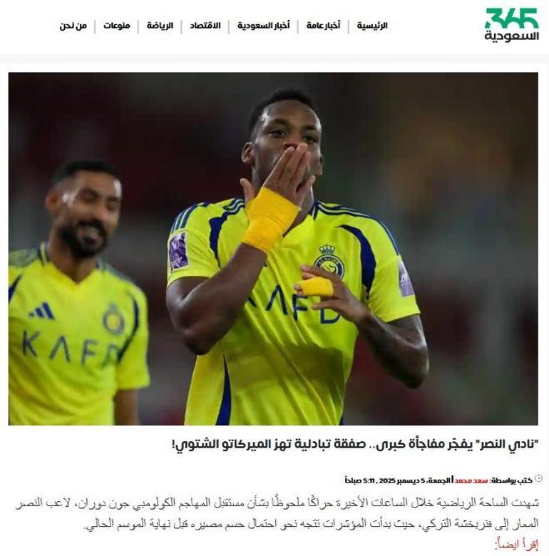 Fenerbahçeden Duran kararı En-Nesyri detayı dikkat çekti