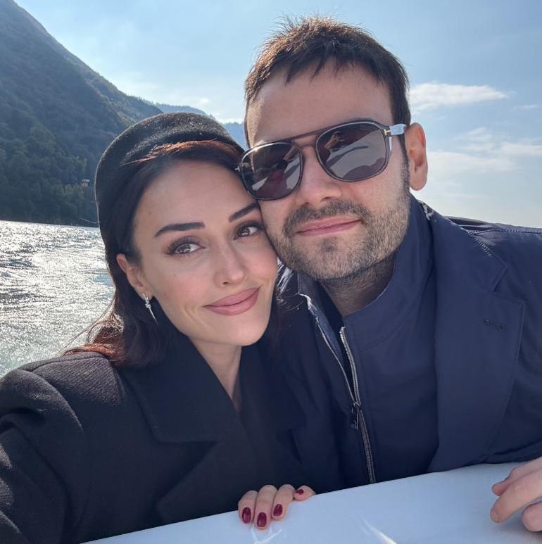 Esra Bilgiç ve Faruk Sabancının yeni tatil rotası belli oldu Aşk dolu kare