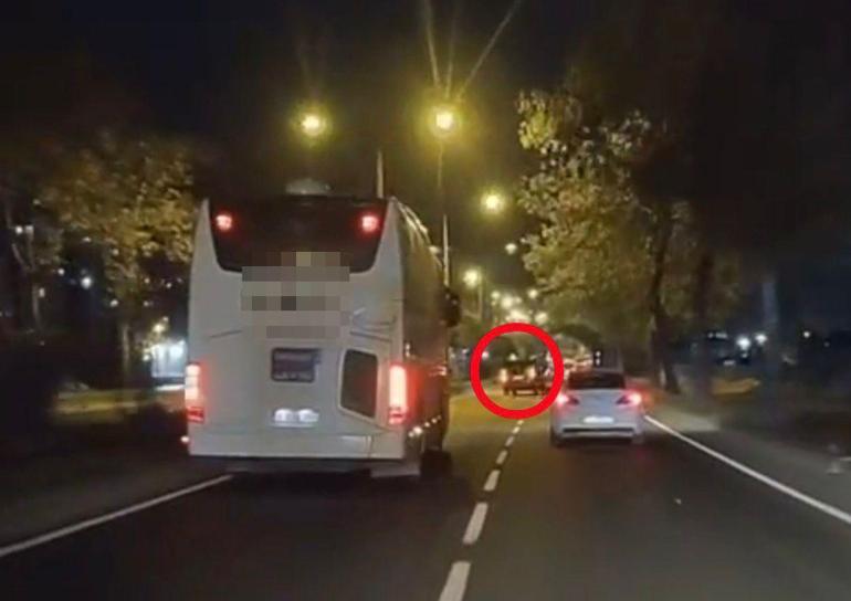 İkaz lambalarını yaktı, makas atarak ilerledi İşte o sürücüye verile ceza