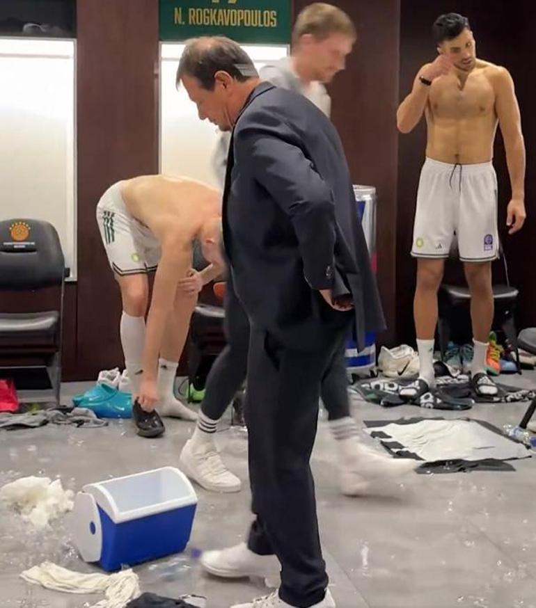 Ergin Atamandan Olympiacosa Fenerbahçe göndermesi Burada da mı yağmur yağıyor