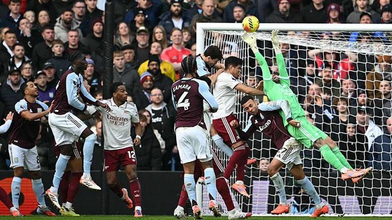 Premier Ligde zirve yangın yeri Arsenale Villa Şoku