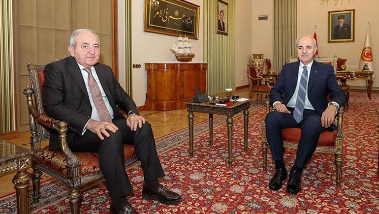 TBMM Başkanı Kurtulmuş, Bosna Hersek Tuzla Kantonu Başbakanı Halilagici kabul etti