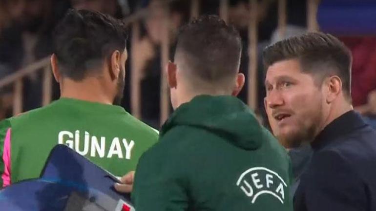 Galatasaray maçı sonrası Monacoda Pocognoliden Günay Güvenç tartışmasına cevap